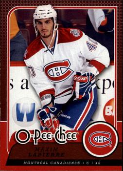 #733 Maxim Lapierre - Montreal Canadiens - 2008-09 O-Pee-Chee Hockey