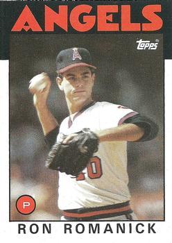 #733 Ron Romanick - California Angels - 1986 Topps Baseball