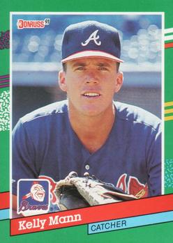 #736 Kelly Mann - Atlanta Braves - 1991 Donruss Baseball