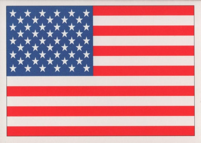 #737 American Flag - 1991 Score Baseball