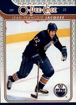 #738 Jean-Francois Jacques - Edmonton Oilers - 2009-10 O-Pee-Chee Hockey