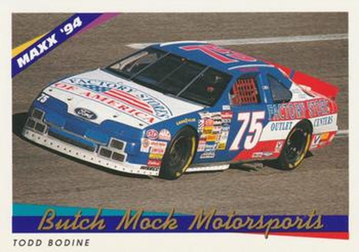 #73 Butch Mock Motorsports - Butch Mock Motorsports - 1994 Maxx Racing