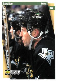 #73 Dave Reid - Dallas Stars - 1997-98 Collector's Choice Hockey