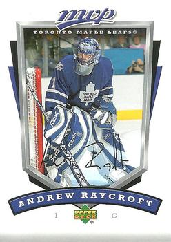 #273 Andrew Raycroft - Toronto Maple Leafs - 2006-07 Upper Deck MVP Hockey