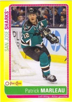 #S-PM Patrick Marleau - San Jose Sharks - 2013-14 O-Pee-Chee Hockey - Stickers