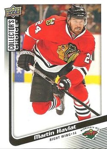 #73 Martin Havlat - Minnesota Wild - 2009-10 Collector's Choice Hockey