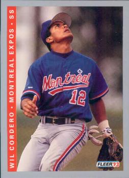 #73 Wil Cordero - Montreal Expos - 1993 Fleer Baseball