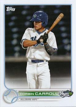 #PD-73 Corbin Carroll - Hillsboro Hops - 2022 Topps Pro Debut Baseball