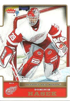 #73 Dominik Hasek - Detroit Red Wings - 2006-07 Fleer Hockey