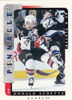 #73 Donald Audette - Buffalo Sabres - 1996-97 Pinnacle Be a Player Hockey