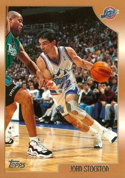 #73 John Stockton - Utah Jazz - 1998-99 Topps Basketball