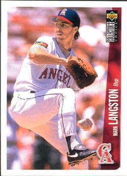 #73 Mark Langston - California Angels - 1996 Collector's Choice Baseball