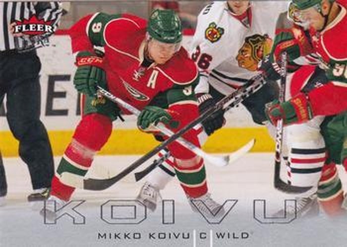 #73 Mikko Koivu - Minnesota Wild - 2009-10 Ultra Hockey