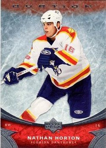 #73 Nathan Horton - Florida Panthers - 2006-07 Upper Deck Ovation Hockey