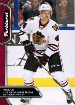 #73 Niklas Hjalmarsson - Chicago Blackhawks - 2016-17 Parkhurst - Red Hockey