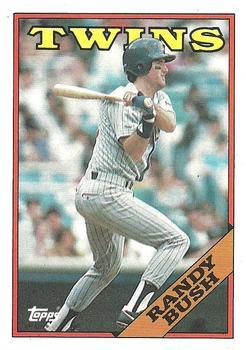 #73 Randy Bush - Minnesota Twins - 1988 Topps Baseball