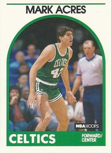 #73 Mark Acres - Boston Celtics - 1989-90 Hoops Basketball