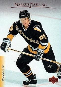 #73 Markus Naslund - Pittsburgh Penguins - 1995-96 Upper Deck Hockey