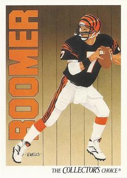 #73 Boomer Esiason - Cincinnati Bengals - 1991 Upper Deck Football