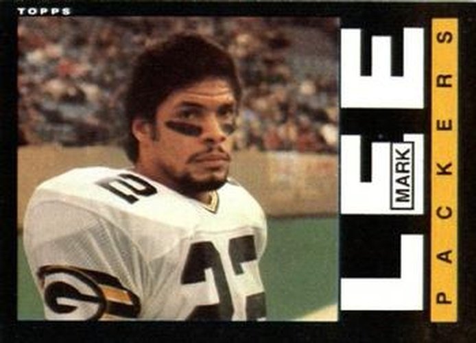 #73 Mark Lee - Green Bay Packers - 1985 Topps Football