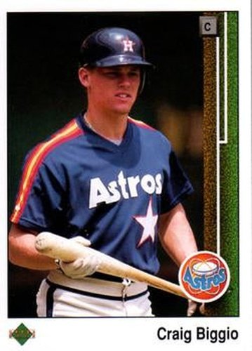 #273 Craig Biggio - Houston Astros - 1989 Upper Deck Baseball