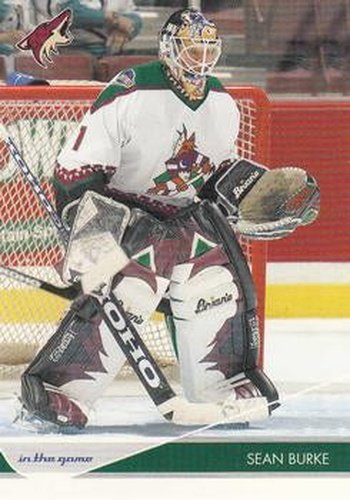 #73 Sean Burke - Phoenix Coyotes - 2003-04 In The Game Toronto Star Hockey