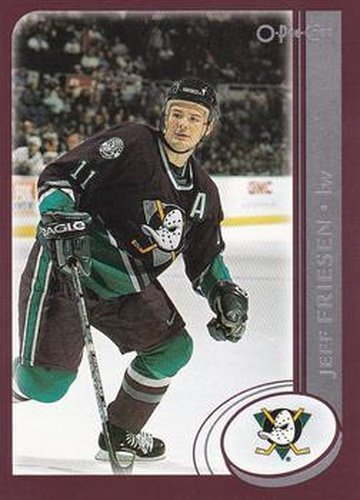 #73a Jeff Friesen - Anaheim Mighty Ducks - 2002-03 O-Pee-Chee Hockey