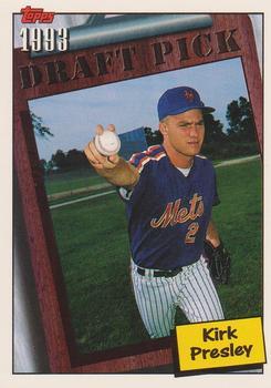 #740 Kirk Presley - New York Mets - 1994 Topps Baseball
