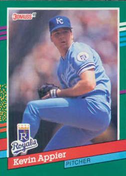 #740 Kevin Appier - Kansas City Royals - 1991 Donruss Baseball