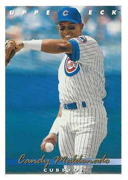 #741 Candy Maldonado - Chicago Cubs - 1993 Upper Deck Baseball