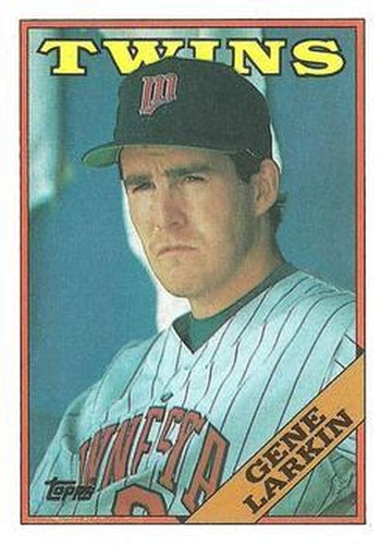 #746 Gene Larkin - Minnesota Twins - 1988 Topps Baseball