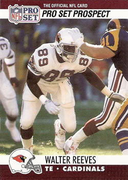 #747 Walter Reeves - Phoenix Cardinals - 1990 Pro Set Football