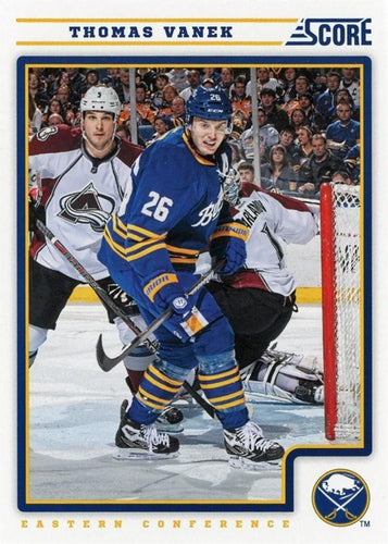 #74 Thomas Vanek - Buffalo Sabres - 2012-13 Score Hockey