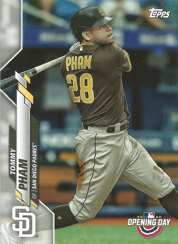 #74 Tommy Pham - San Diego Padres - 2020 Topps Opening Day Baseball