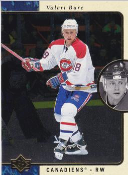 #74 Valeri Bure - Montreal Canadiens - 1995-96 SP Hockey