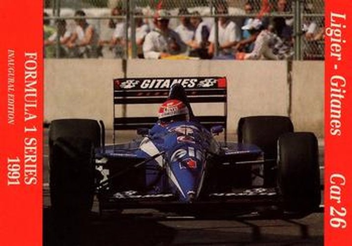 #74 Erik Comas - Ligier - 1991 Carms Formula 1 Racing