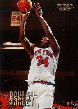 #74 Charles Oakley - New York Knicks - 1996-97 Fleer Basketball