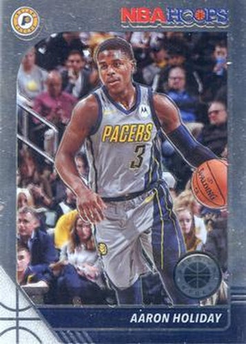 #74 Aaron Holiday - Indiana Pacers - 2019-20 Hoops Premium Stock Basketball