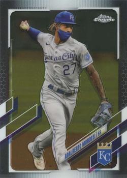 #74 Adalberto Mondesi - Kansas City Royals - 2021 Topps Chrome Baseball