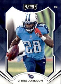 #74 Chris Johnson - Tennessee Titans - 2021 Panini Playoff Football