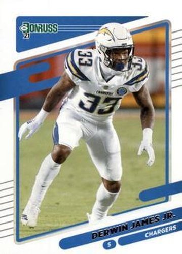 #74 Derwin James Jr. - Los Angeles Chargers - 2021 Donruss Football