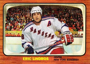 #74 Eric Lindros - New York Rangers - 2002-03 Topps Heritage Hockey