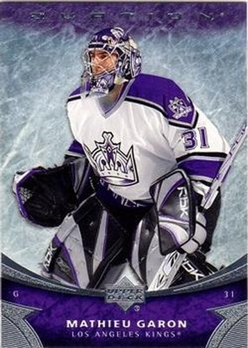 #74 Mathieu Garon - Los Angeles Kings - 2006-07 Upper Deck Ovation Hockey