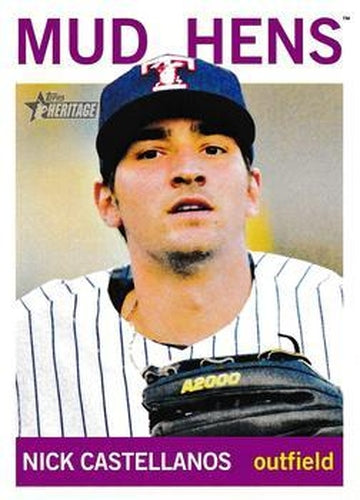 #74 Nick Castellanos - Toledo Mud Hens - 2013 Topps Heritage Minor League Baseball