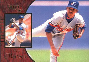 #74 Pedro Martinez - Montreal Expos - 1996 Select Baseball