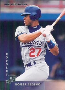 #74 Roger Cedeno - Los Angeles Dodgers - 1997 Donruss Baseball