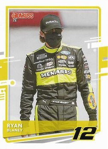 #74 Ryan Blaney - Team Penske - 2021 Donruss Racing