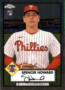 #74 Spencer Howard - Philadelphia Phillies - 2021 Topps Chrome Platinum Anniversary Baseball