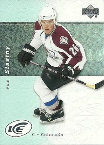#74 Paul Stastny - Colorado Avalanche - 2007-08 Upper Deck Ice Hockey
