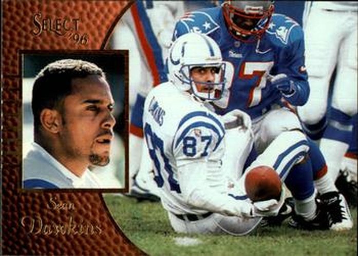 #74 Sean Dawkins - Indianapolis Colts - 1996 Select Football